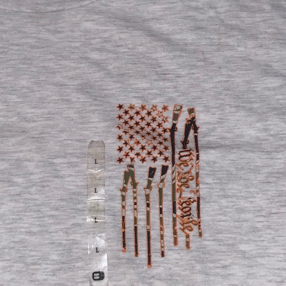 Howitzer We The People New T-Shirt Mens Light Gray Heather Size Large - Picture 4 of 6